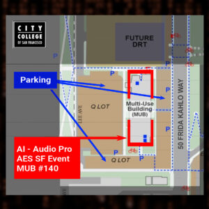 Parking and event location